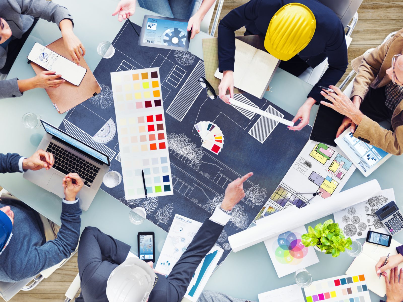 Designers And Architects At Work