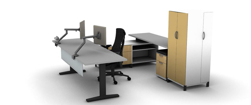Spartan Controls' office furniture