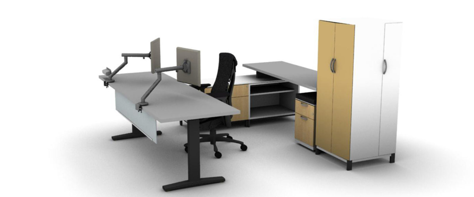 Spartan Controls' office furniture